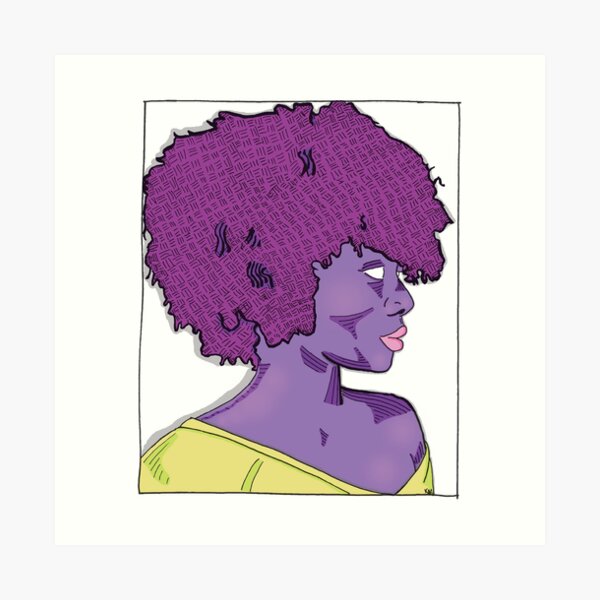Nea in Color Art Print
