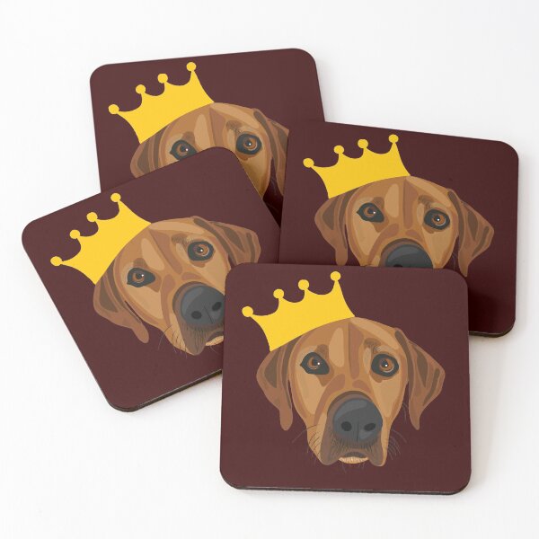 Item preview, Lord Tank - Custom Dog Digitally Drawn Artwork - Rhodesian Ridgeback by Design by Cheyney designed and sold by designbycheyney.