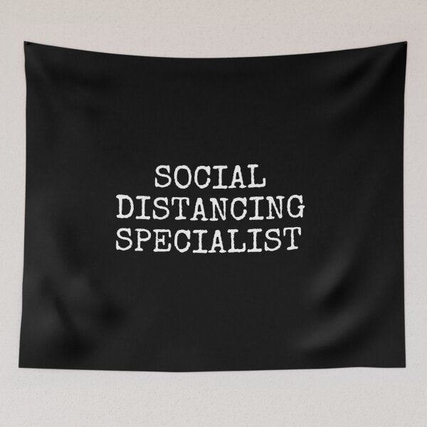 Item preview, Social Distancing Specialist  designed and sold by smilku.