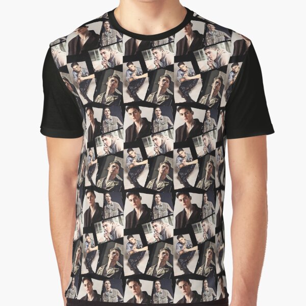 Hero Fiennes Tiffin Collage Graphic T-Shirt