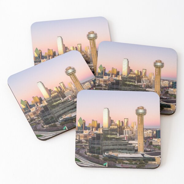 Item preview, Downtown Dallas at golden hour  designed and sold by Raul Cano.