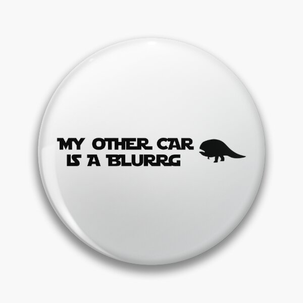 Item preview, My Other Car Is A Blurrg Bumper Sticker designed and sold by EstherMoritz.