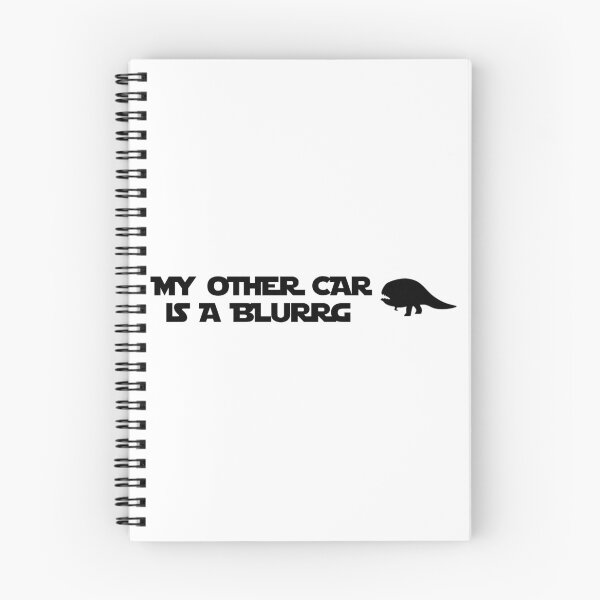 Item preview, My Other Car Is A Blurrg Bumper Sticker designed and sold by EstherMoritz.