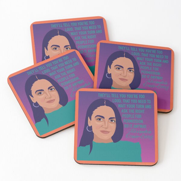 Item preview, Alexandria Ocasio-Cortez designed and sold by Annabalynne.