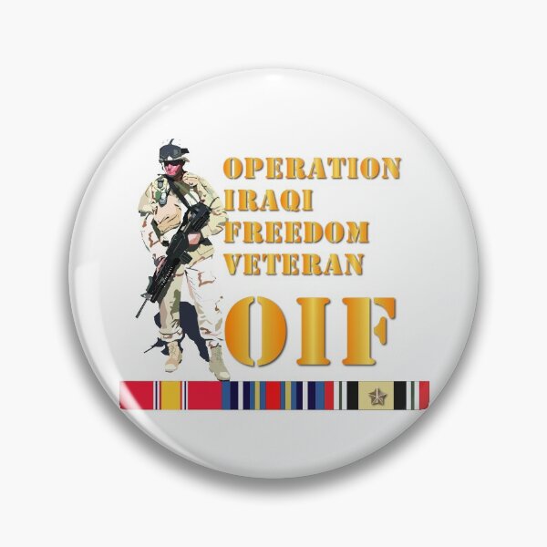 Item preview, Army - Soldier - OIF w SVC Ribbons designed and sold by Military Insignia Products.