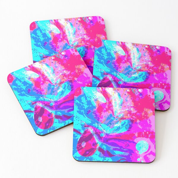 Item preview, phone home (blue, fuchsia, orange) designed and sold by aliengeometries.