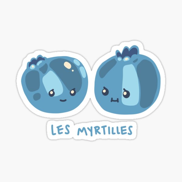 Aperçu de l'œuvre Myrtilles (Les Myrtilles) créée et vendue par Erin Pascal Designs.