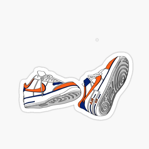 syracuse university sneakers Sticker