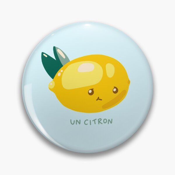Aperçu de l'œuvre Citron (Un Citron) créée et vendue par Erin Pascal Designs.
