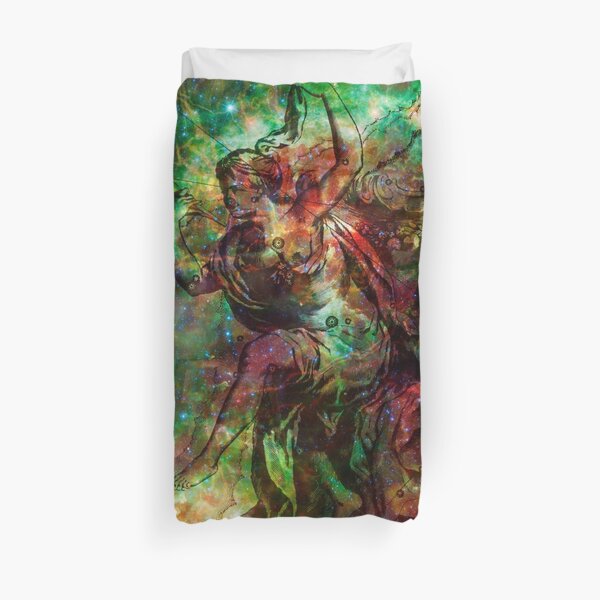 When The Stars Are Right - The Heart and Soul Nebulae in Cassiopeia Duvet Cover