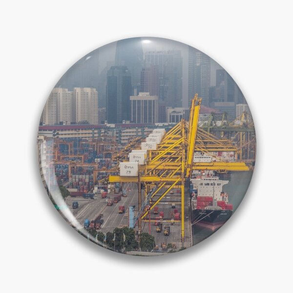Item preview, Port of Singapore designed and sold by Werner Padarin.