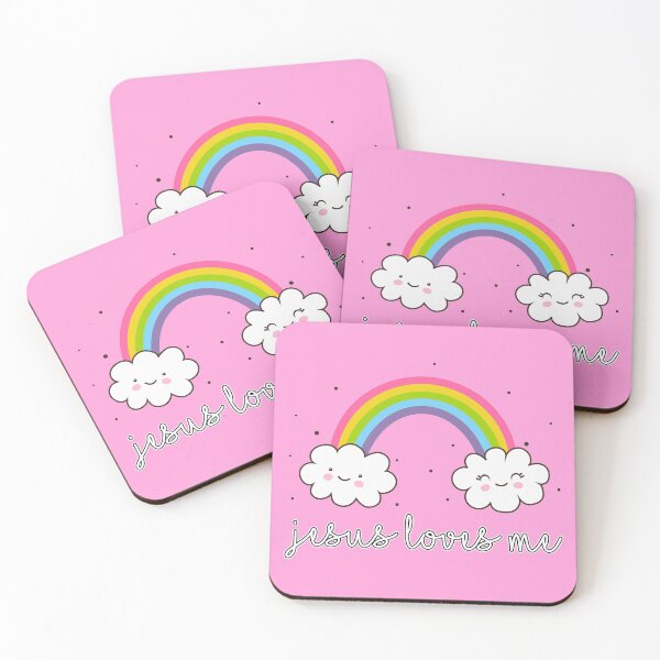 Item preview, Jesus Loves Me - Rainbow designed and sold by Obedience Exalted Merchandize.