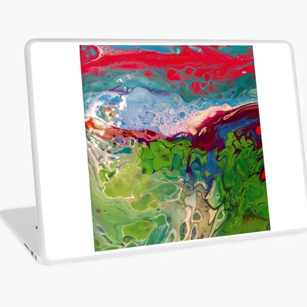 Toxic Sunset Laptop Skin