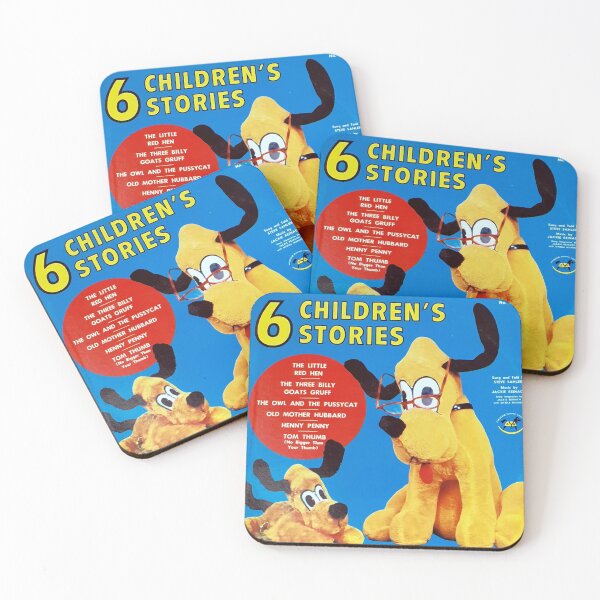 Artikelvorschau, 6 Kindergeschichten, Low Budget, Hunde, Gläser, Gefüllte, Spielzeug entworfen und verkauft von Vintaged.