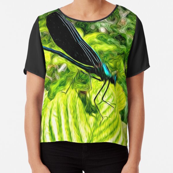Spring Swirlings 10 Chiffon Top