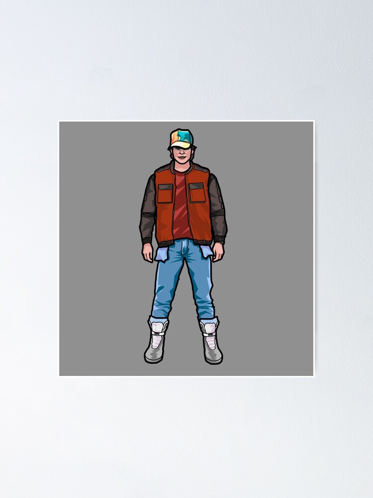 Vest Doudoune Marty Mcfly Figurine Pop Retour Vers Le Futur #961