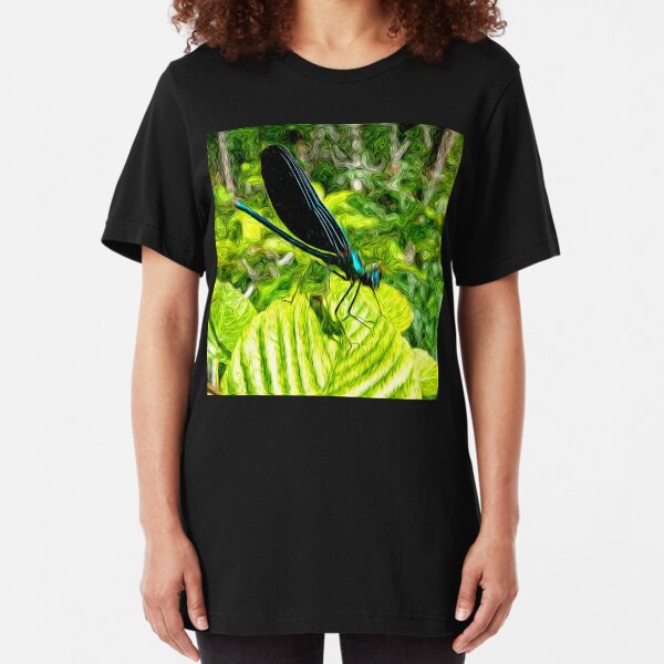 Spring Swirlings 10 Slim Fit T-Shirt