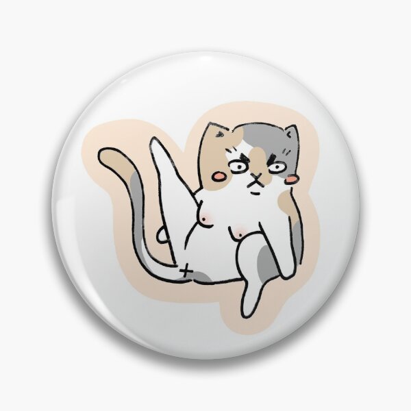 Item preview, Angry Cat Butt - Pink designed and sold by Hamburgirl Art.