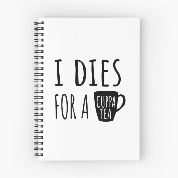 Item preview, I Dies For A Cuppa Tea || Newfoundland and Labrador || Gifts || Souvenirs || Clothing designed and sold by SaltWaterOre.