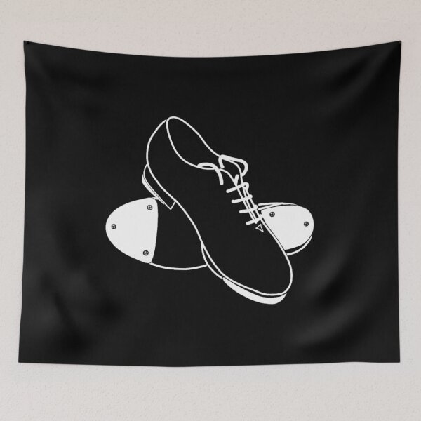 Item preview, Tap Shoes - White designed and sold by DanceSisDance.