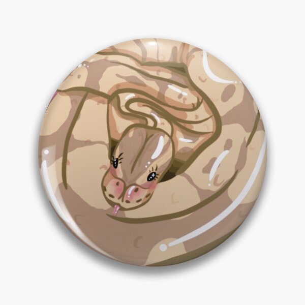 Item preview, Lily the Ball Python Sticker designed and sold by CosmicLungs.