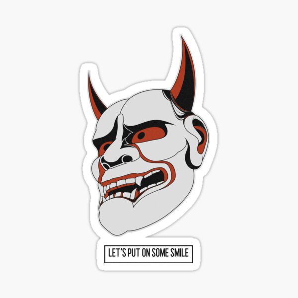 Sticker Joker Lippen Redbubble