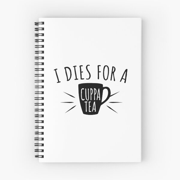 Item preview, I Dies For A Cuppa Tea || Newfoundland and Labrador || Gifts || Souvenirs || Clothing designed and sold by SaltWaterOre.