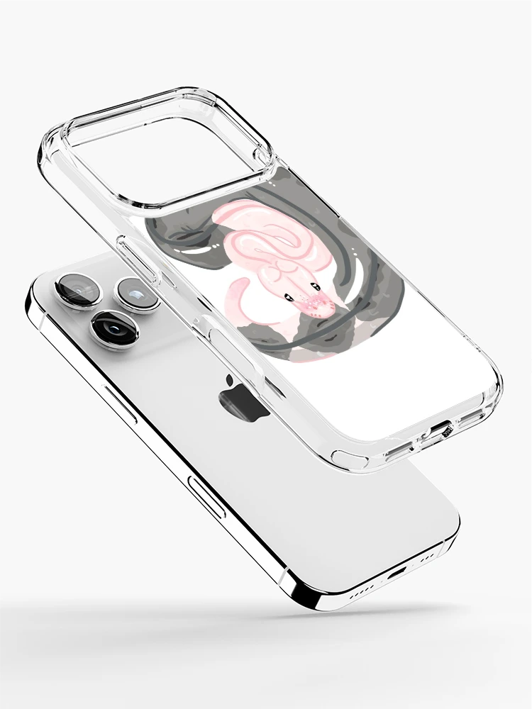 Thumbnail 2 of 5, iPhone Case, Ball Python Sticker designed and sold by CosmicLungs.