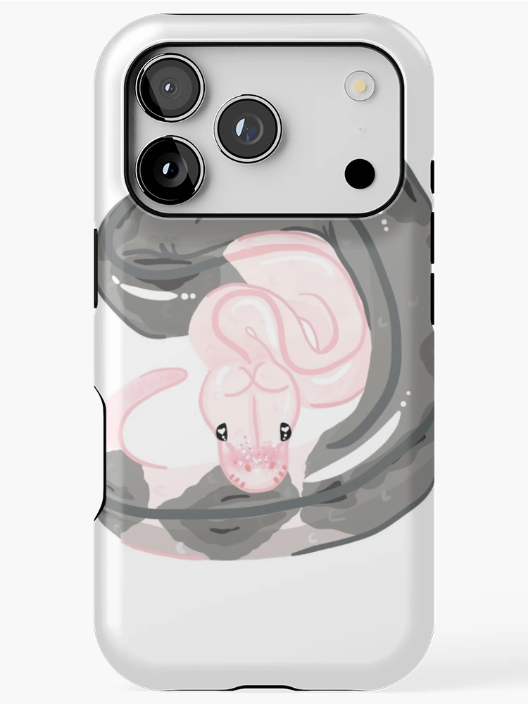 Thumbnail 1 of 4, iPhone Case, Ball Python Sticker designed and sold by CosmicLungs.