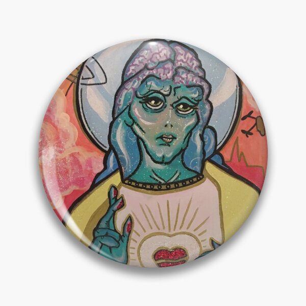 Item preview, Alien Jesus designed and sold by Zwolftelwolf.