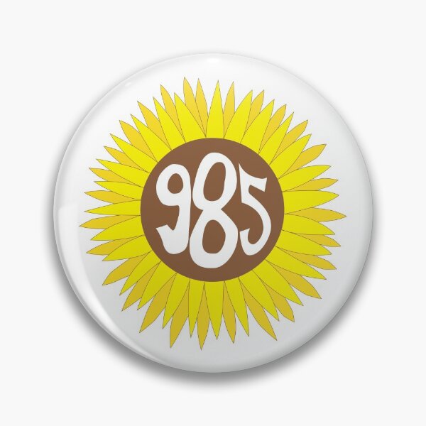 Item preview, Hand Drawn Louisiana Sunflower 985 Area Code designed and sold by itsrturn.