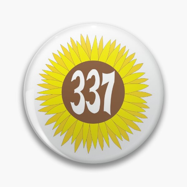Item preview, Hand Drawn Louisiana Sunflower 337 Area Code designed and sold by itsrturn.