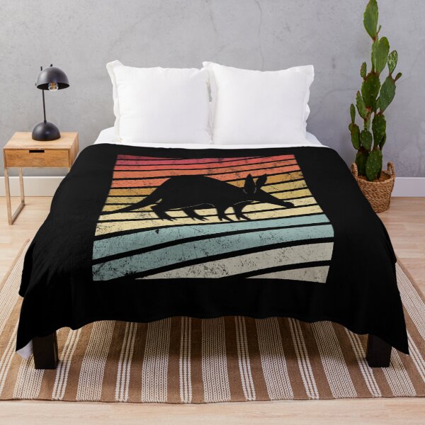 Item preview, Vintage Aardvark Lover Retro Style Silhouette Gift print designed and sold by Grabitees.