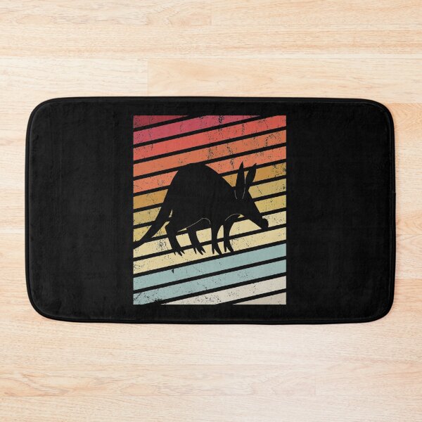 Aperçu de l'œuvre Impression de cadeau de silhouette rétro Vintage Aardvark Lover créée et vendue par Grabitees.