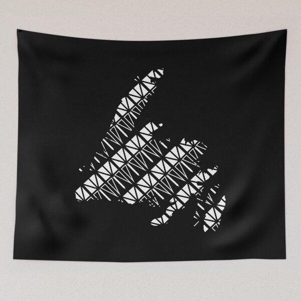 Item preview, NFLD Map and Flag 2 || Newfoundland and Labrador || Gifts || Souvenirs || Clothing designed and sold by SaltWaterOre.