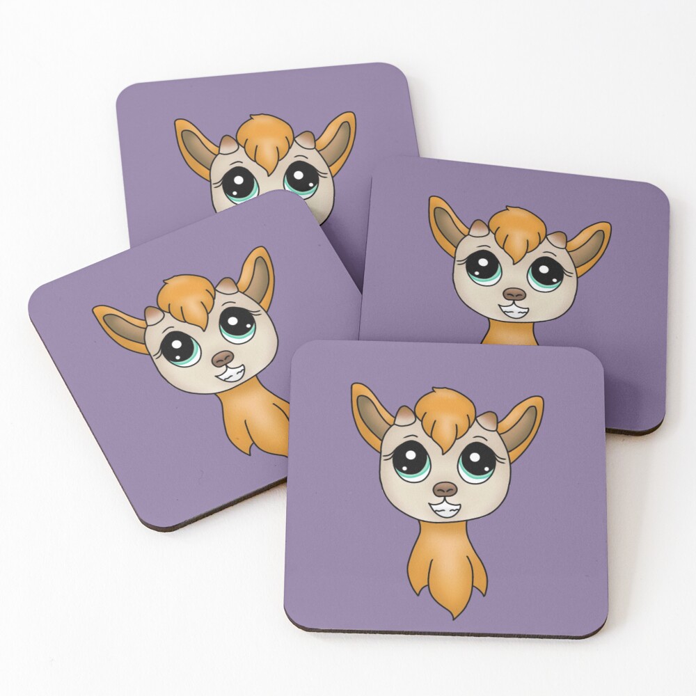 Item preview, Coasters (Set of 4) designed and sold by CreateWithRose.