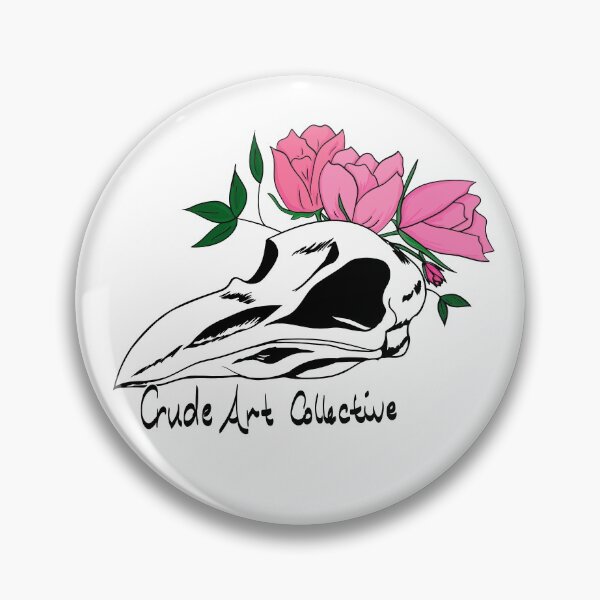 Item preview, Raven Skull CAC Logo designed and sold by crudeart.