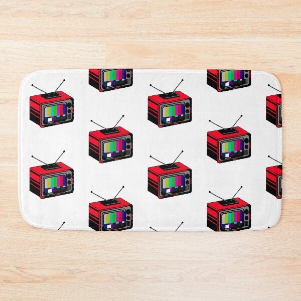 Item preview, Retro TV Sticker | Color Television Broadcast Illustration designed and sold by modernzen.