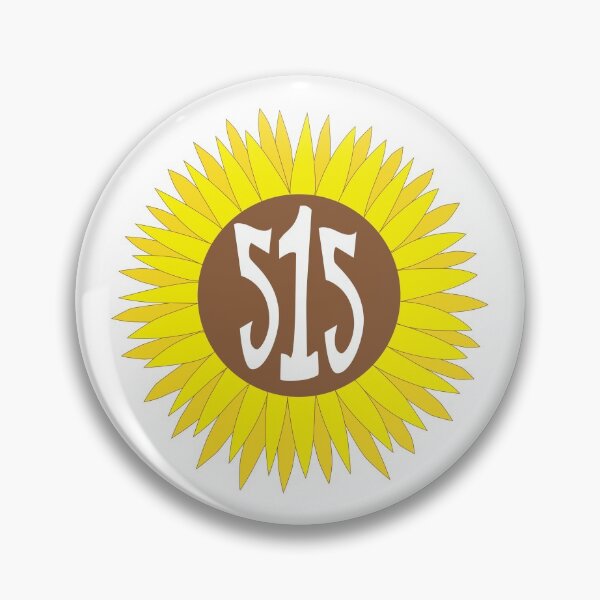 Item preview, Hand Drawn Iowa Sunflower 515 Area Code designed and sold by itsrturn.