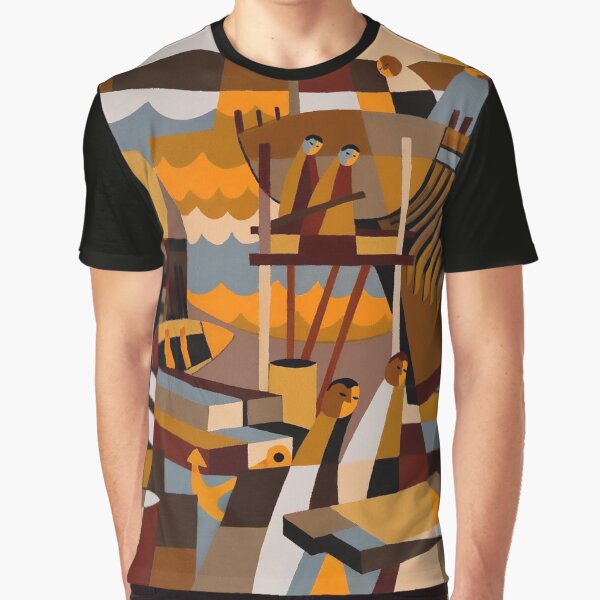 BATTERY POINT SHIP BUILDERS 1835 Graphic T-Shirt