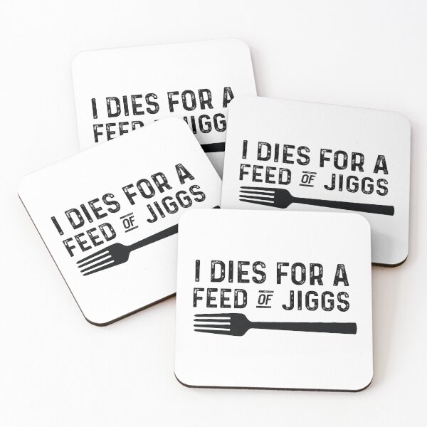 Item preview, I Dies For A Feed Of Jiggs || Newfoundland and Labrador || Gifts || Souvenirs || Clothing designed and sold by SaltWaterOre.