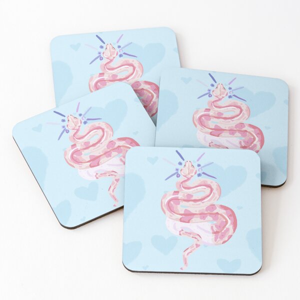 Item preview, Peach Python Sticker designed and sold by CosmicLungs.