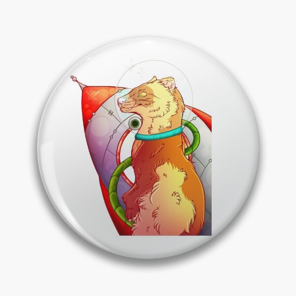 Item preview, The Big Space Ferret designed and sold by barri-pin11.