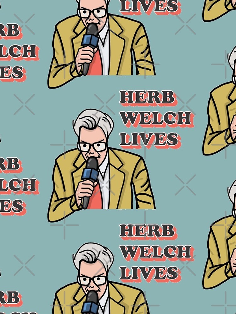 "Herb Welch Lives Bill Hader SNL Sticker" iPhone Case for Sale by