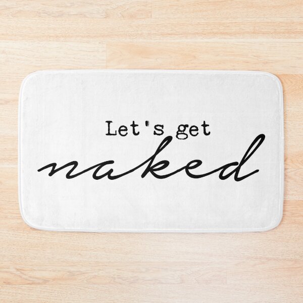 Item preview, Get naked, Home decor designed and sold by corbrand.