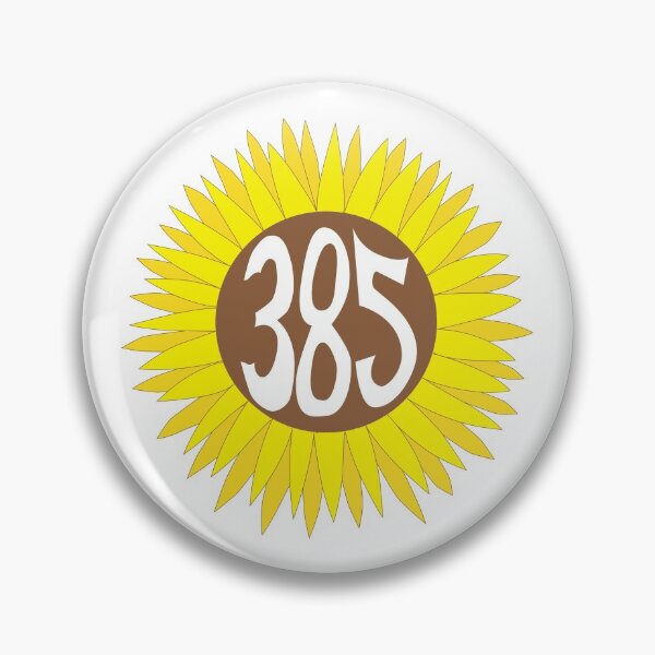 Item preview, Hand Drawn Utah Sunflower 385 Area Code designed and sold by itsrturn.