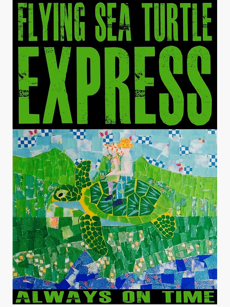Flying Sea Turtle Express Departs Vancouver on Schedule by QWERTYvsDVORAK