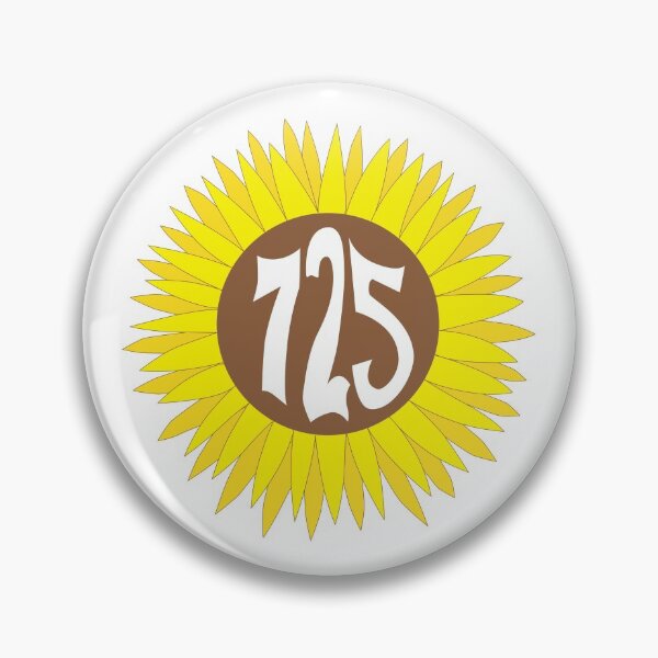 Item preview, Hand Drawn Nevada Sunflower 725 Area Code designed and sold by itsrturn.