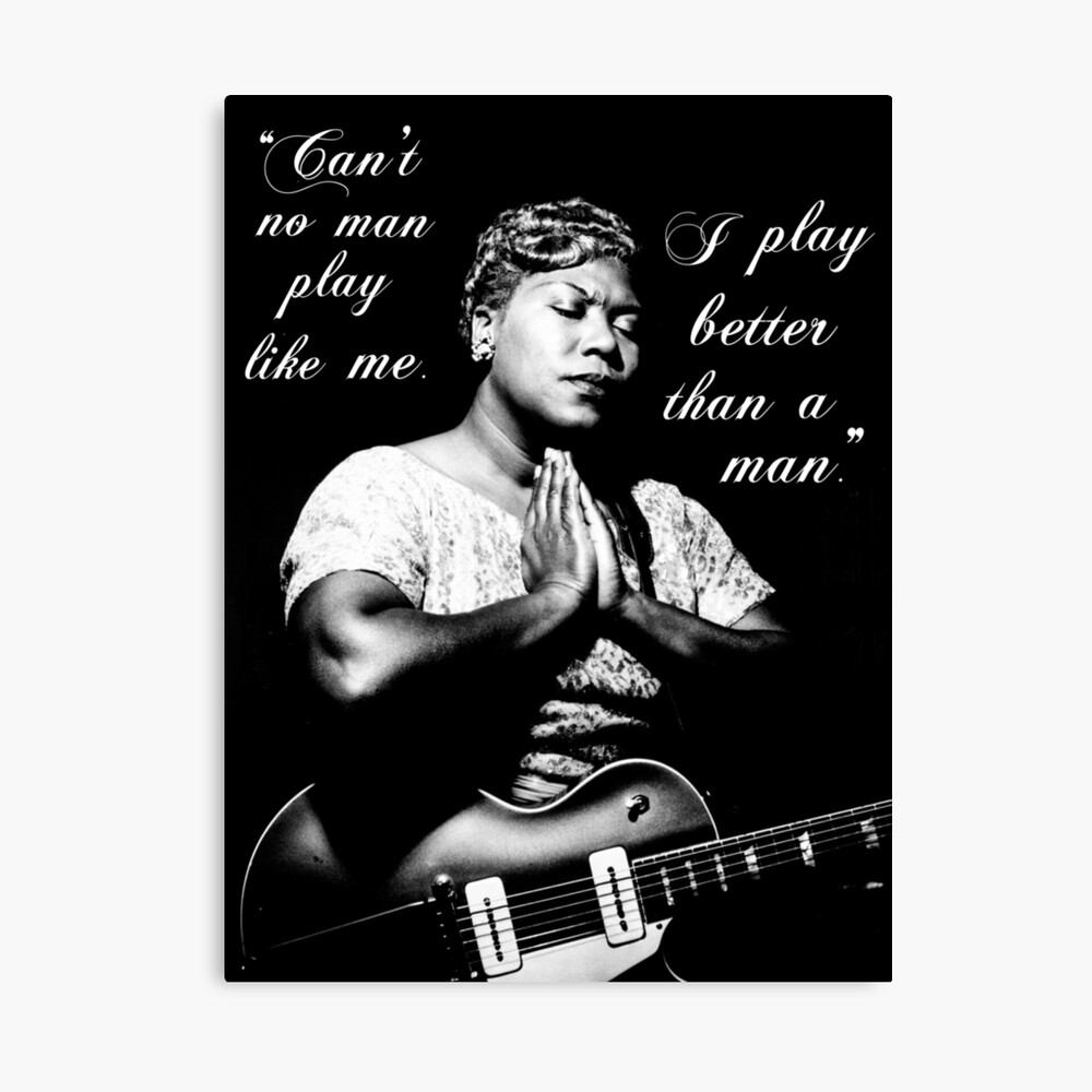 Sister Rosetta Tharpe Quotes Sister Rosetta Tharpe Quote " Poster By Daveonwheels | Redbubble