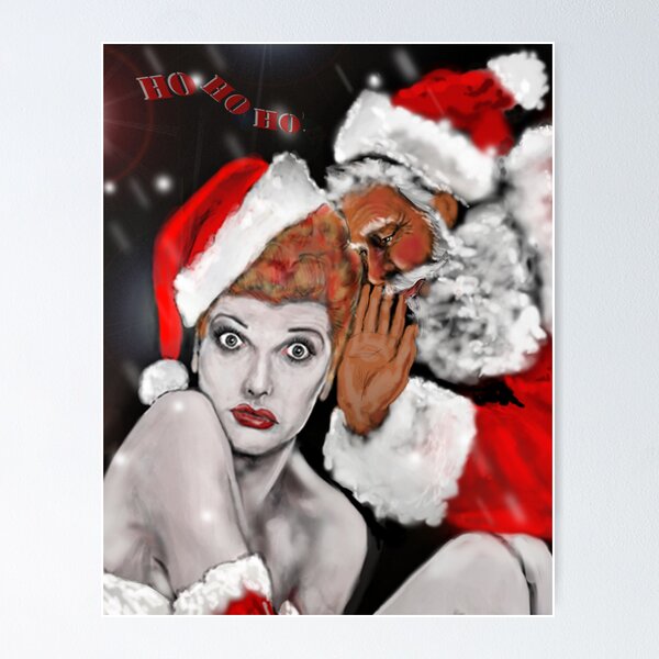 LUCILLE BALL as SANTAS BABY ! Poster